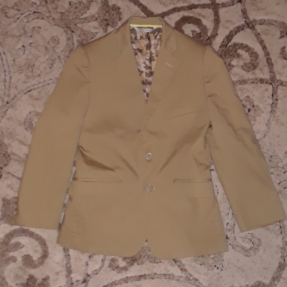 Boys khaki blazer